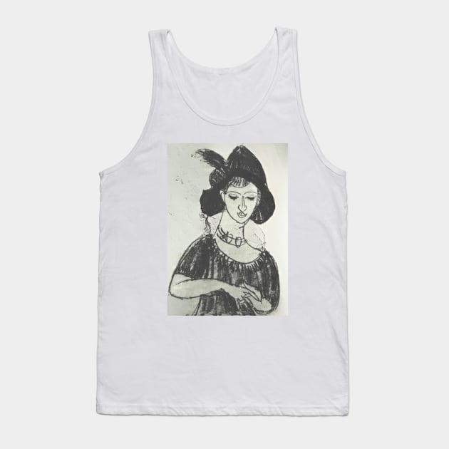 INSPIRATION - Ernst Ludwig Kirchner Tank Top by AbstractArt14